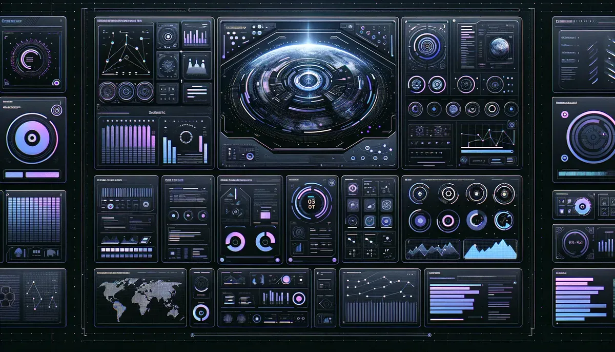 Dashboard interface showing AI and technology trends at SusHi Tech 2026 software features
