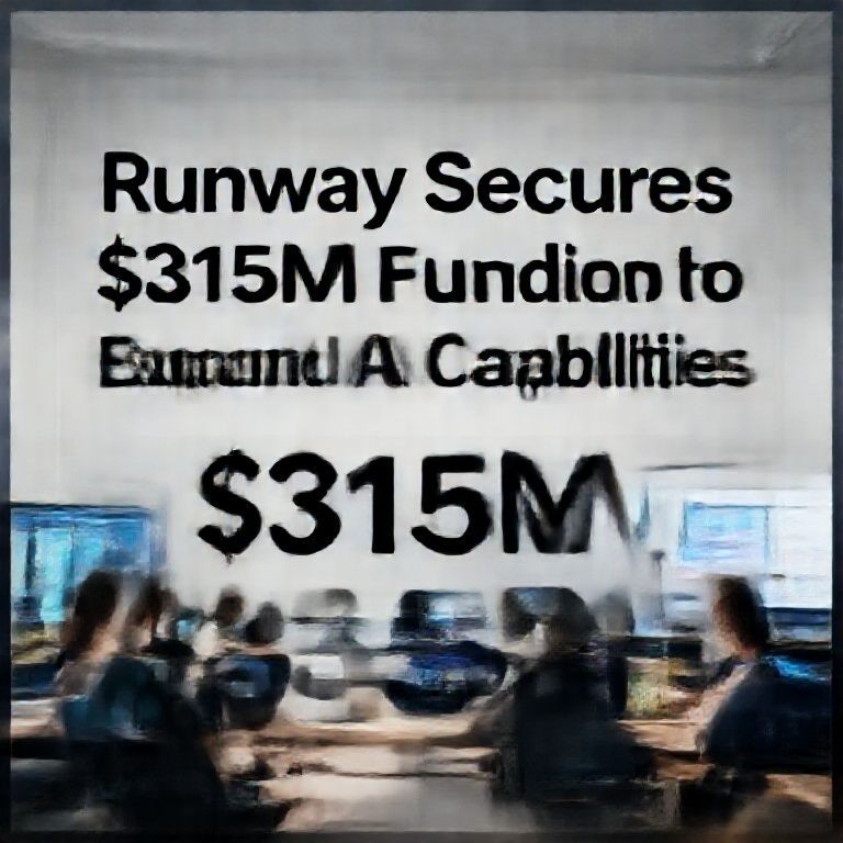 Runway Secures $315M Funding to Expand AI Capabilities