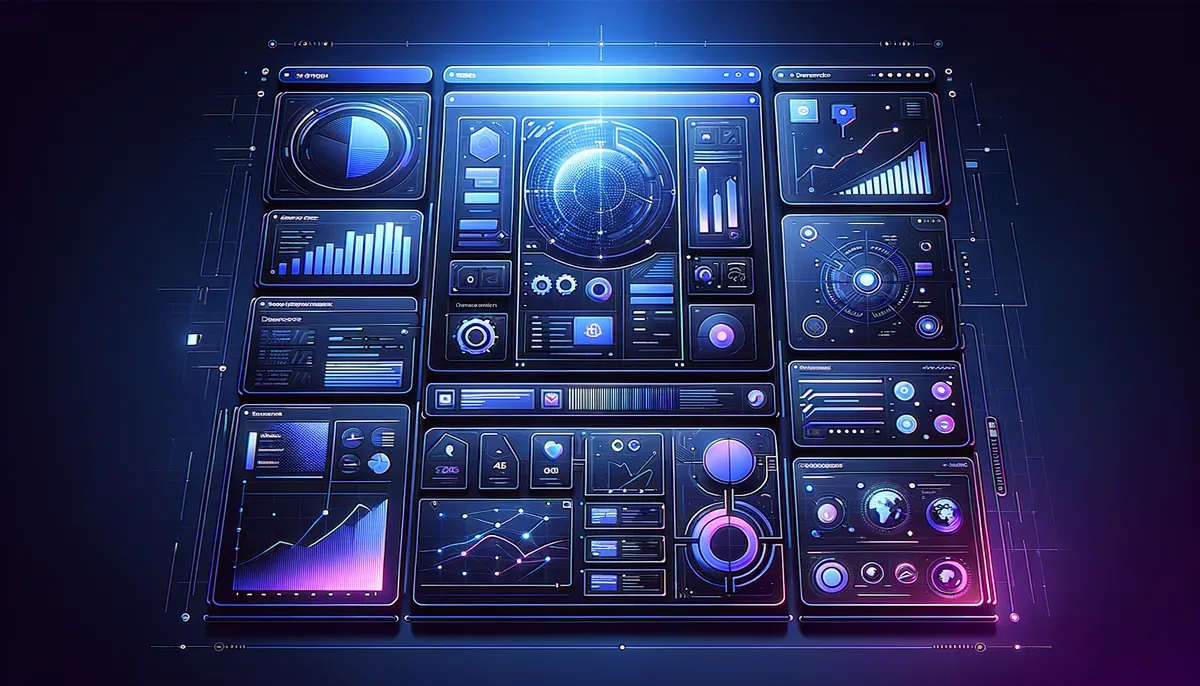 Dashboard interface showing Anything app desktop companion launch software features
