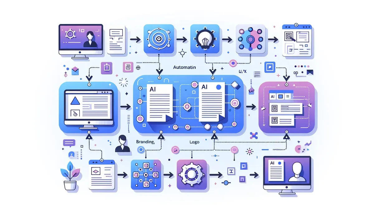 Diagram illustrating Automated AI Research Paper Writing workflow and process steps