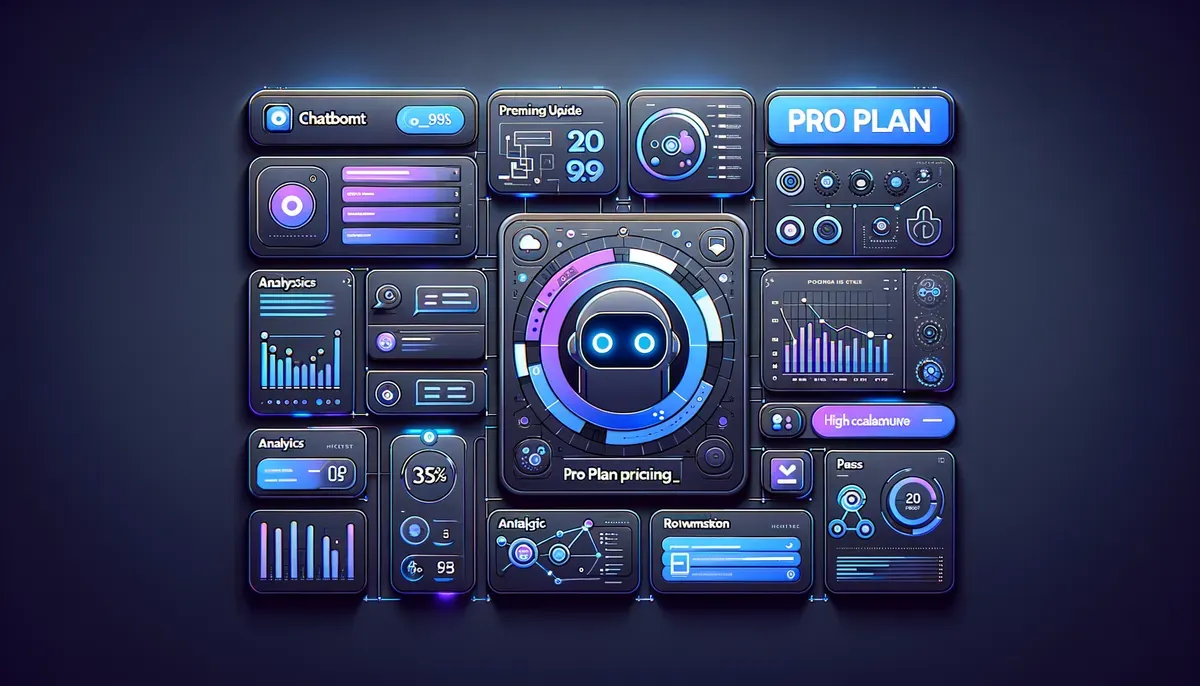 Dashboard interface showing ChatGPT Pro Plan Pricing Update software features