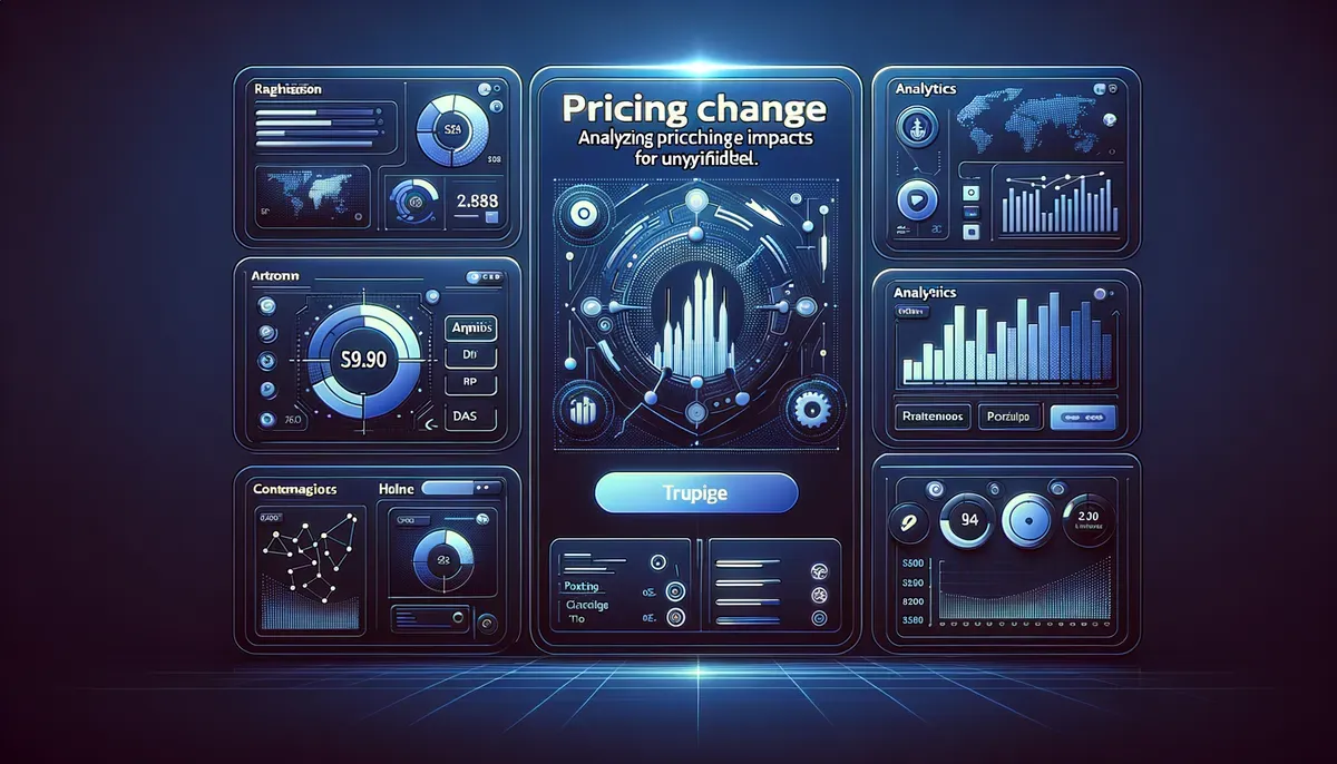 Dashboard interface showing Claude pricing change impacts OpenClaw software features