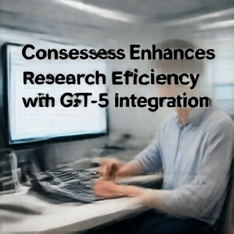 Consensus Enhances Research Efficiency with GPT-5 Integration