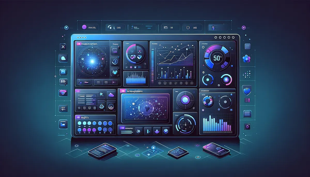 Dashboard interface showing Investigation into OpenAI over ChatGPT software features