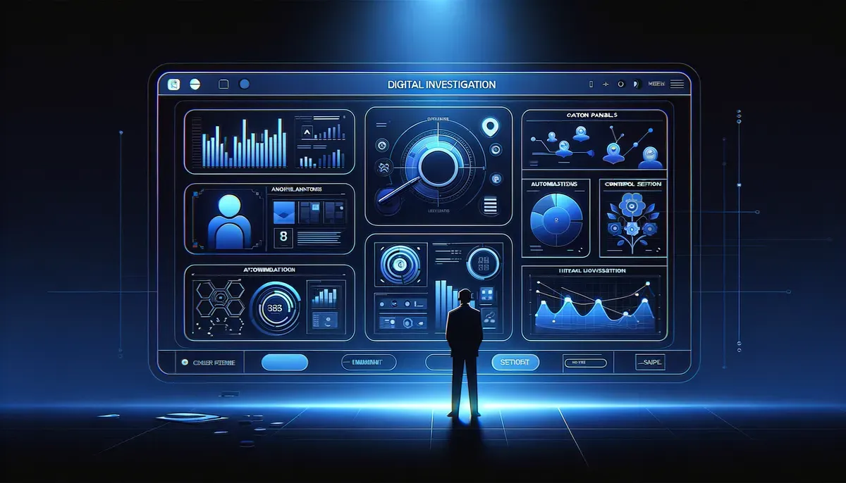 Dashboard interface showing Investigation into OpenAI over ChatGPT software features