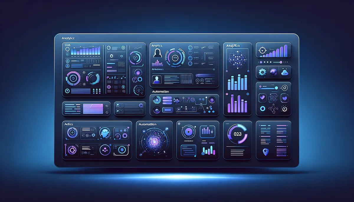 Dashboard interface showing AI learning platform Gizmo growth software features