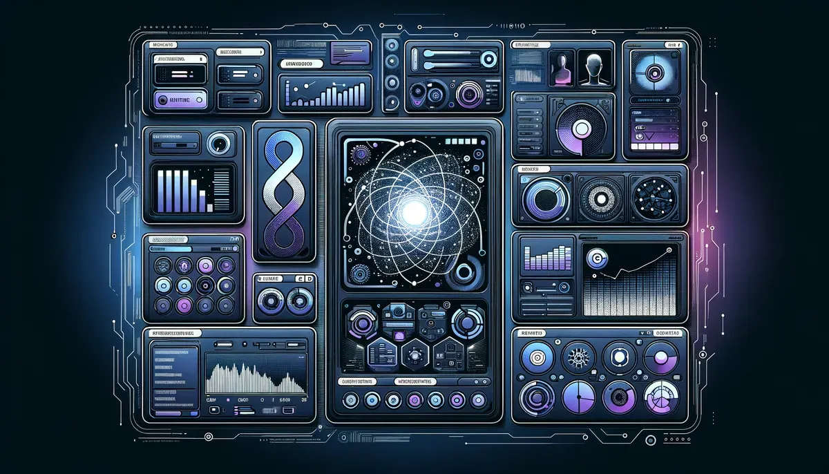 Dashboard interface showing Anthropic Mythos model testing banks software features