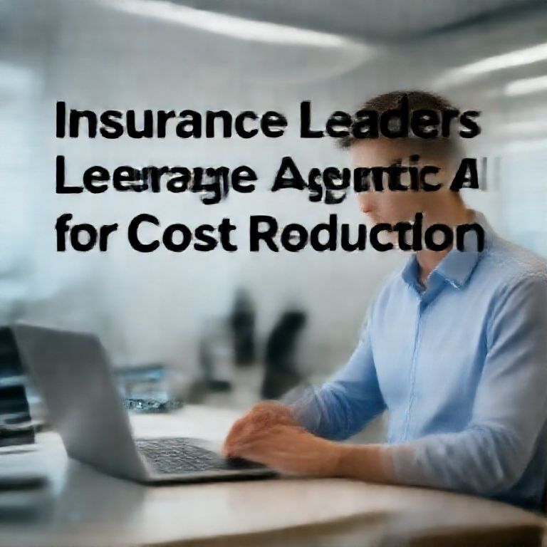 Insurance Leaders Leverage Agentic AI for Cost Reduction