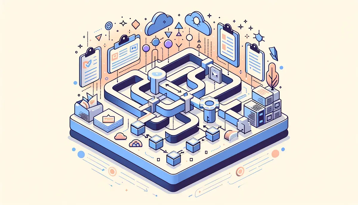 Diagram illustrating Building Document Intelligence Pipelines workflow and process steps