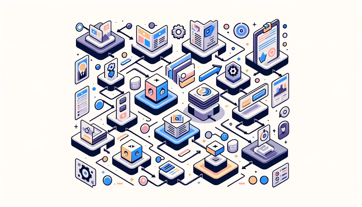 Diagram illustrating Building Document Intelligence Pipelines workflow and process steps