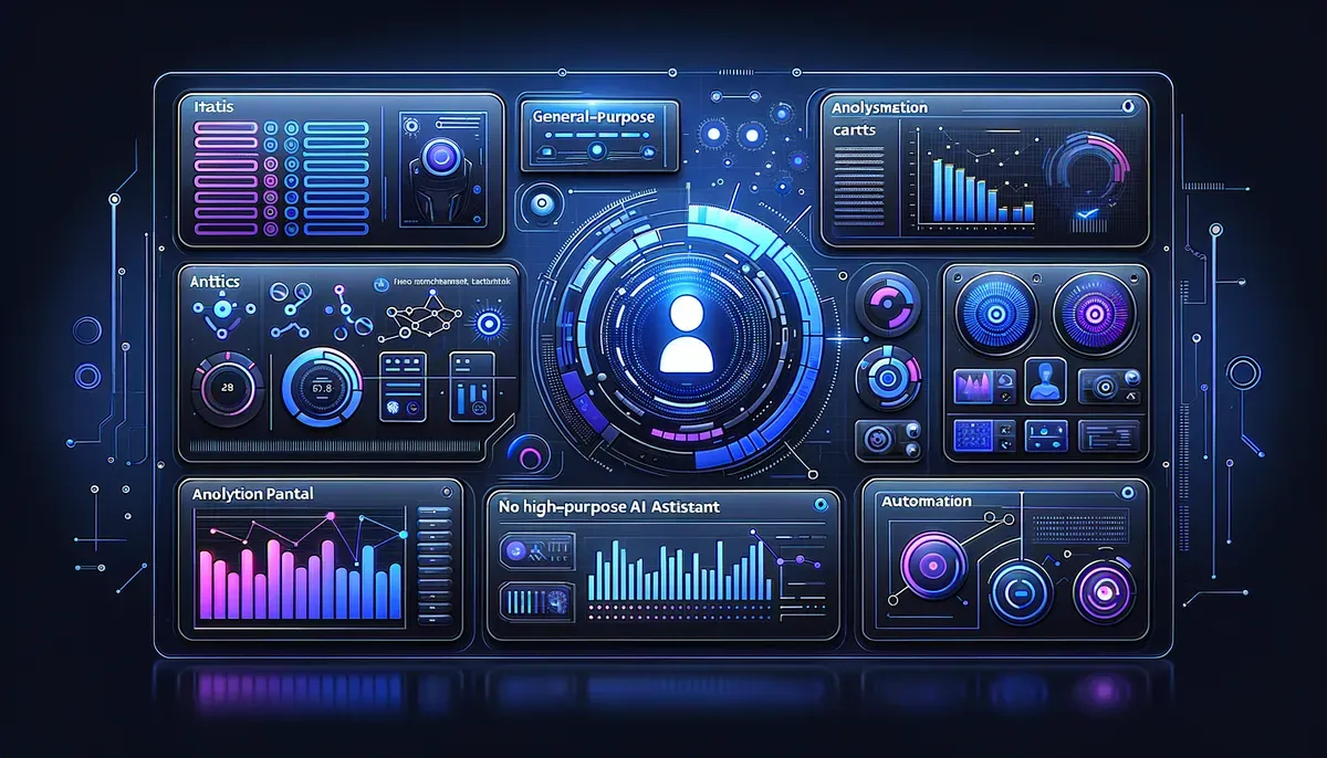 Dashboard interface showing Adobe Firefly AI assistant features software features