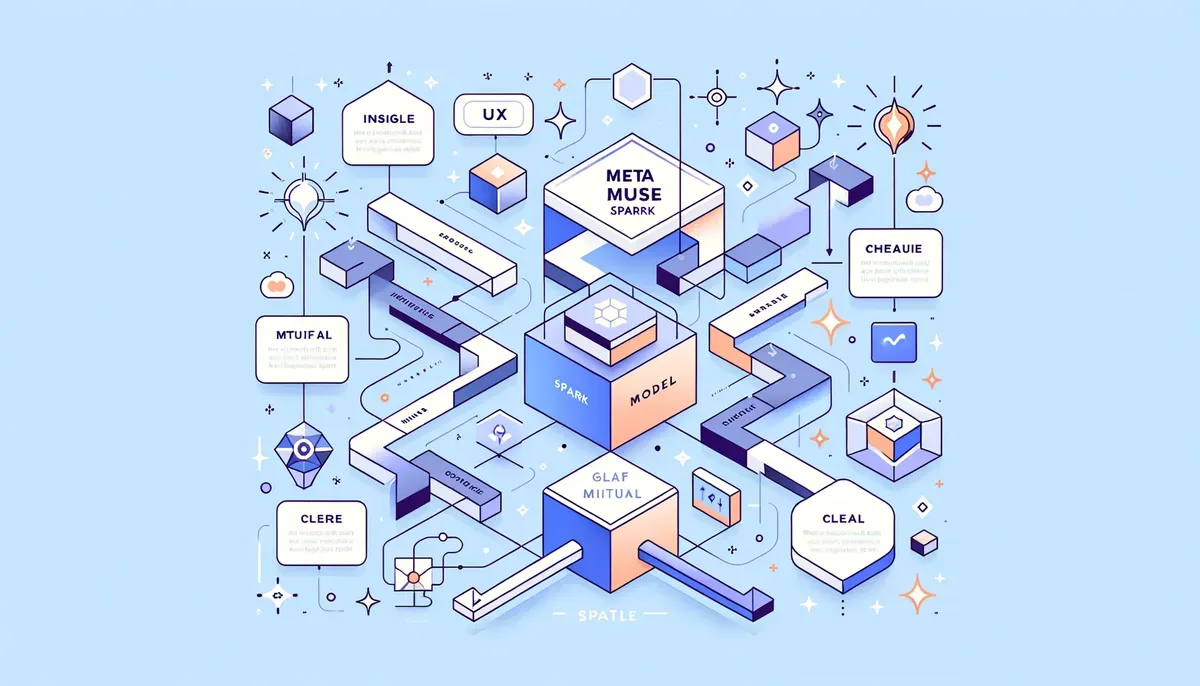 Diagram illustrating Meta Muse Spark Multimodal Model Release workflow and process steps