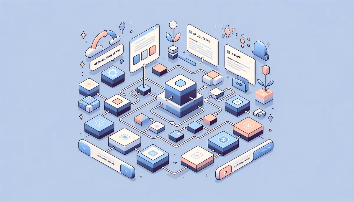 Diagram illustrating Open Sourcing MiniMax M27 Model workflow and process steps