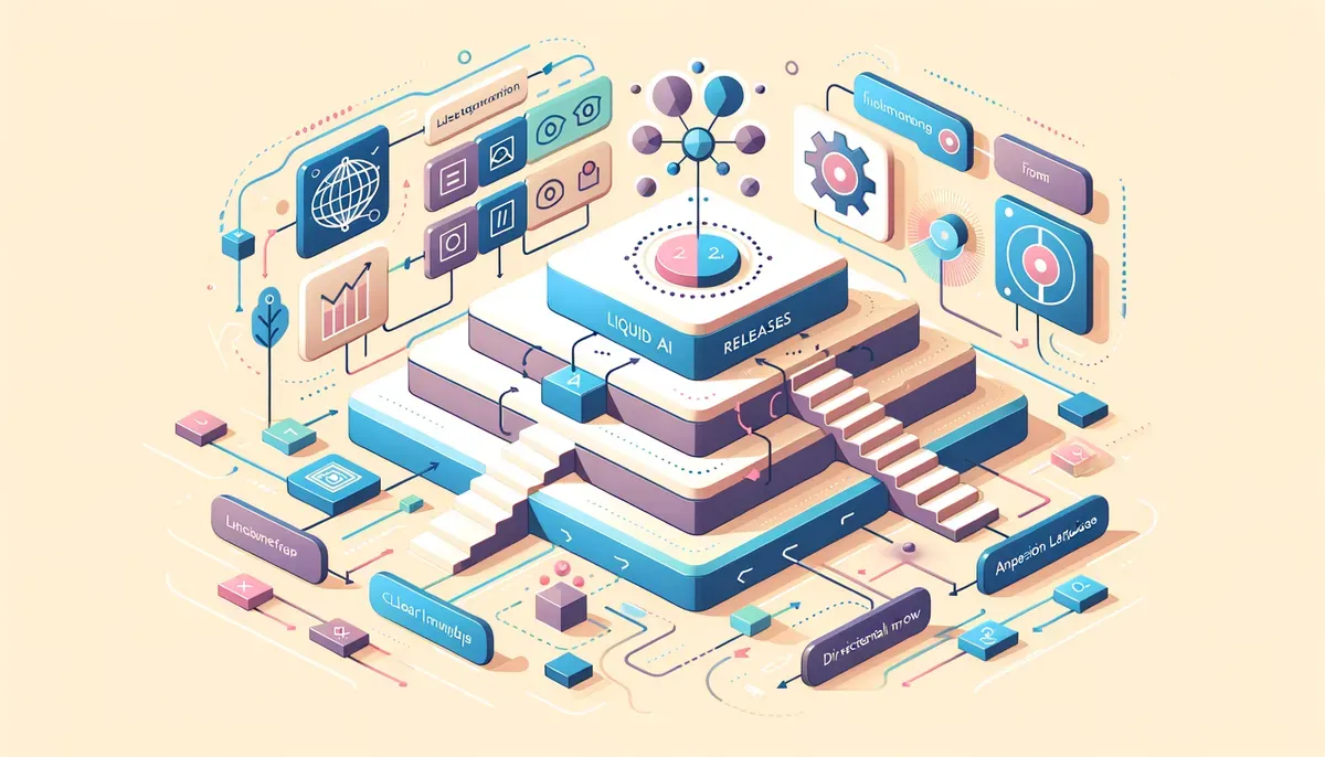 Diagram illustrating Liquid AI releases vision-language model workflow and process steps