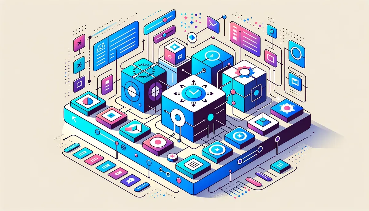 Diagram illustrating Microsoft developing new AI agent workflow and process steps