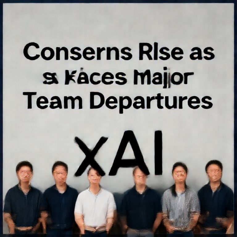 Concerns Rise as xAI Faces Major Team Departures