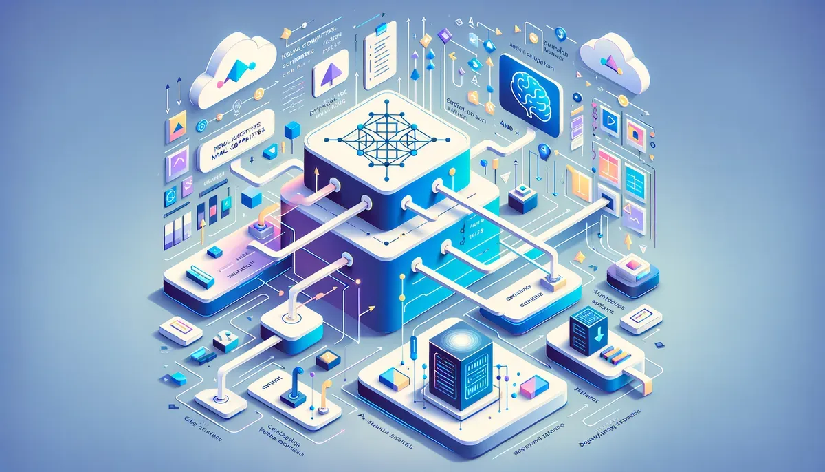 Diagram illustrating Neural Computers for AI Applications workflow and process steps