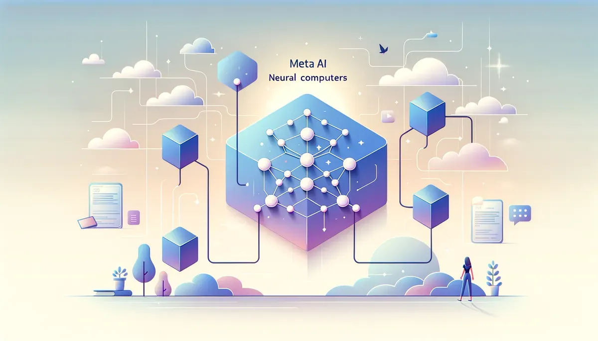 Diagram illustrating Meta AI Neural Computers Proposal workflow and process steps