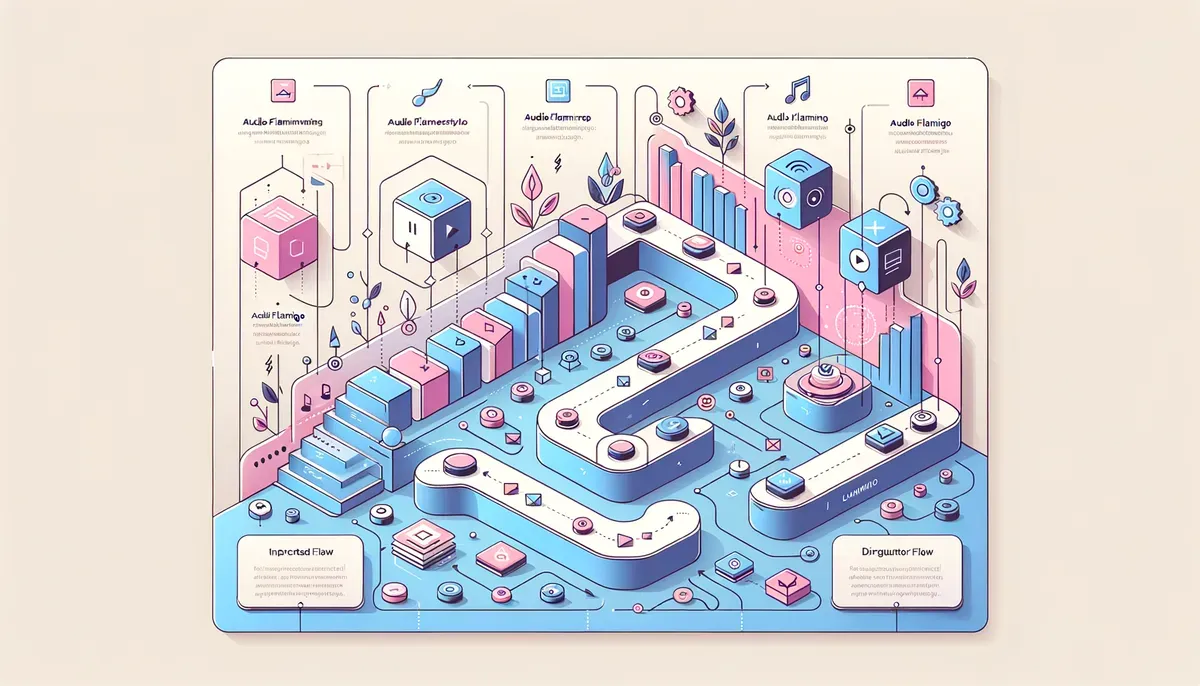 Diagram illustrating NVIDIA Audio Flamingo Next Release workflow and process steps