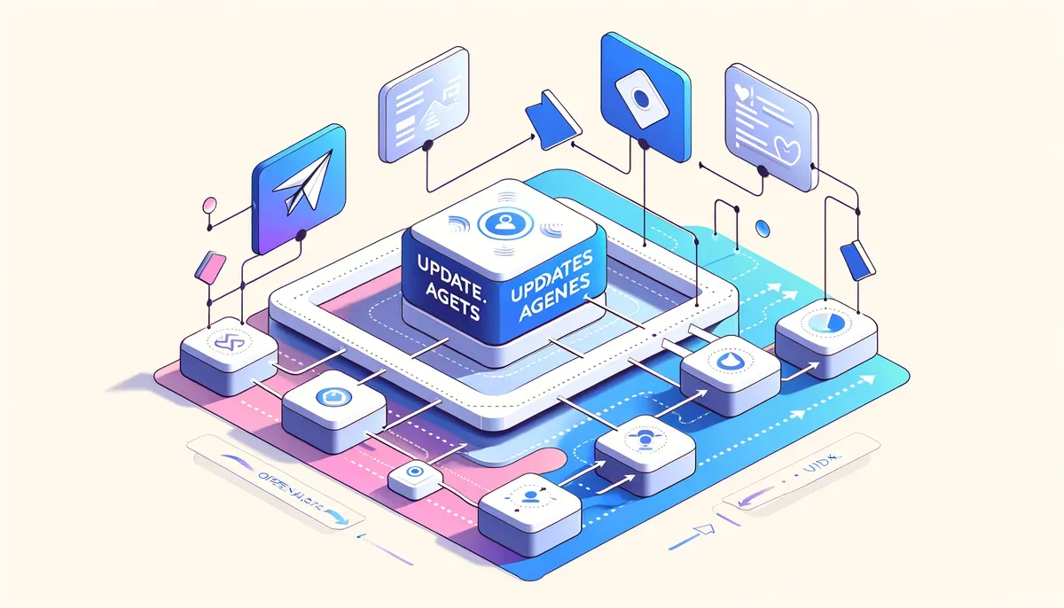 Diagram illustrating OpenAI Agents SDK updates for enterprises workflow and process steps