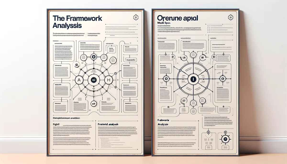Technology infographic explaining OpenAI Model Spec framework analysis