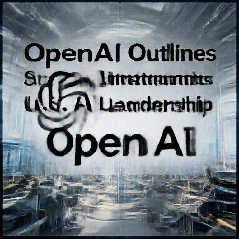 OpenAI Outlines Strategic Investments for U.S. AI Leadership