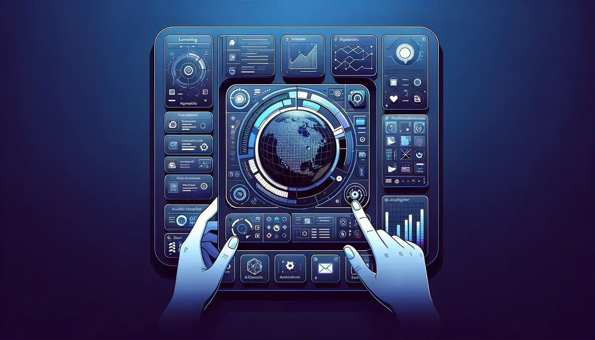 Dashboard interface showing Tubi launches app within ChatGPT software features