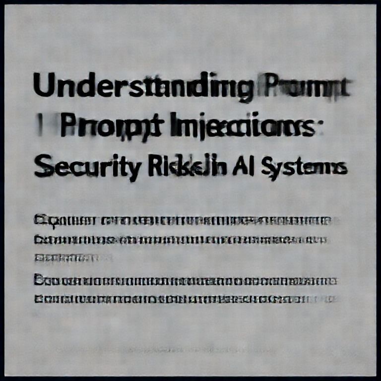 Understanding Prompt Injections: Security Risks in AI Systems